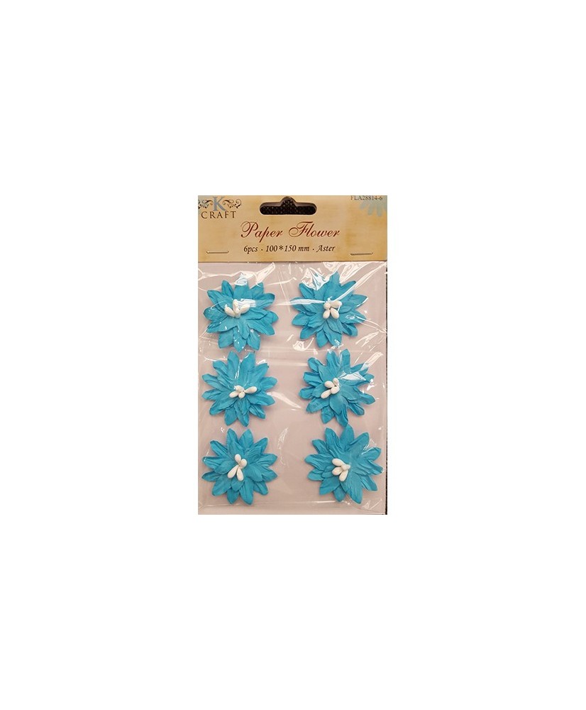 Paper Flower Blue Aster