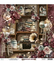 12 x 12 Paper Set - Antique Shop