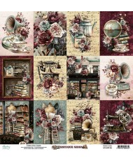12 x 12 Paper Set - Antique Shop
