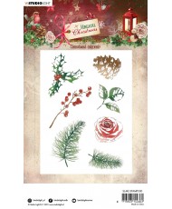 Clear Stamp Christmas Greenery Magical Christmas
