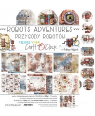 ROBOTS ADVENTURES - Paper Set 30,5x30,5cm