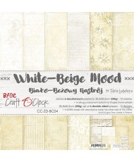 White-Beige Mood - A Set Of Papers 30,5x30,5cm
