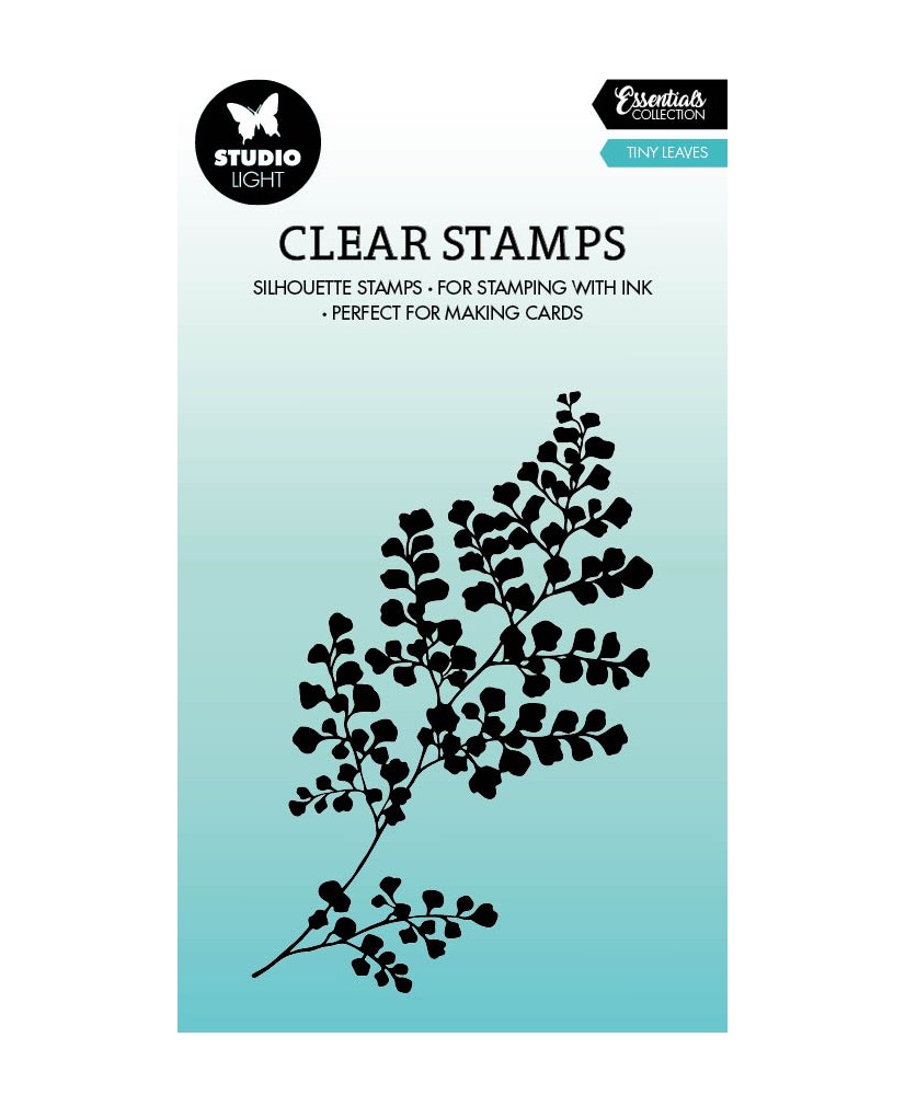 Clear Stamp Tiny Leaves 62X93mm