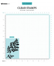 Clear Stamp Tiny Leaves 62X93mm