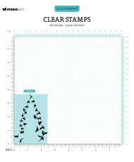 Clear Stamp Birds 62x93x3mm