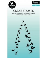 Clear Stamp Birds 62x93mm