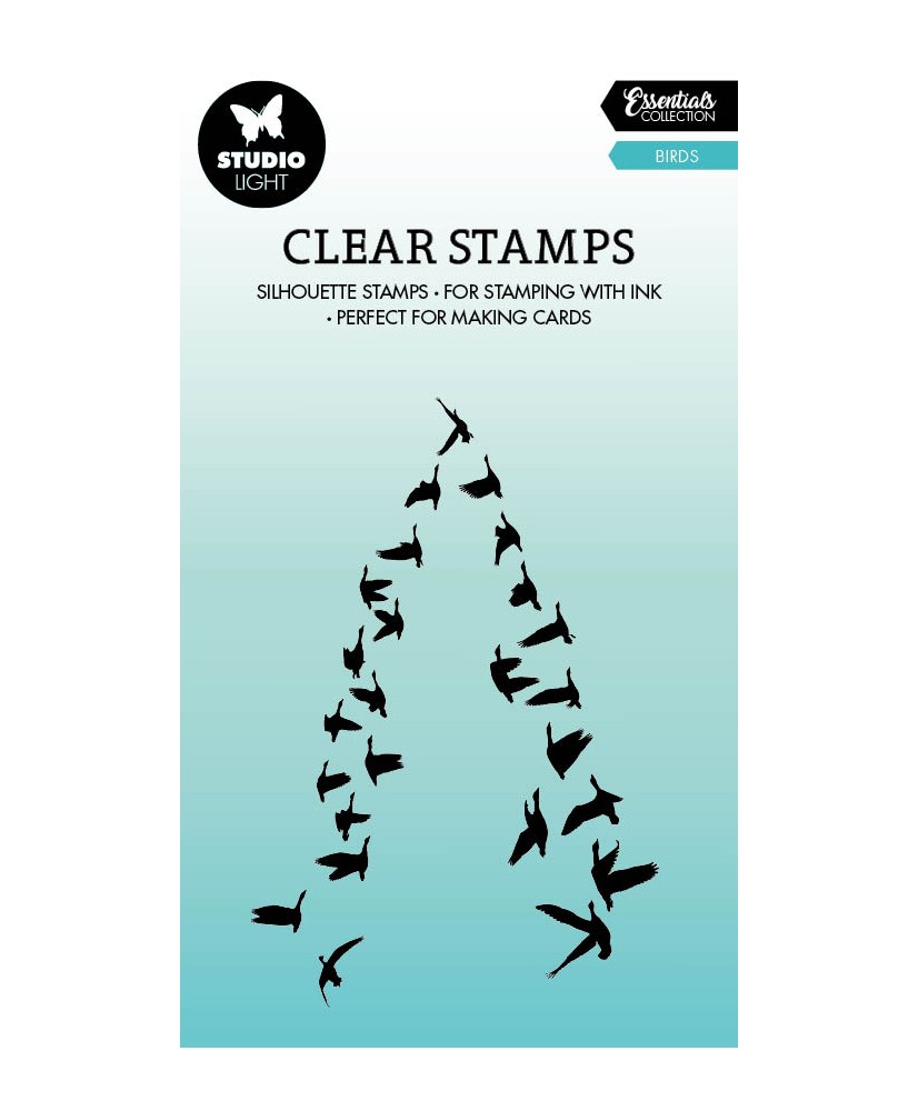 Clear Stamp Birds 62x93mm