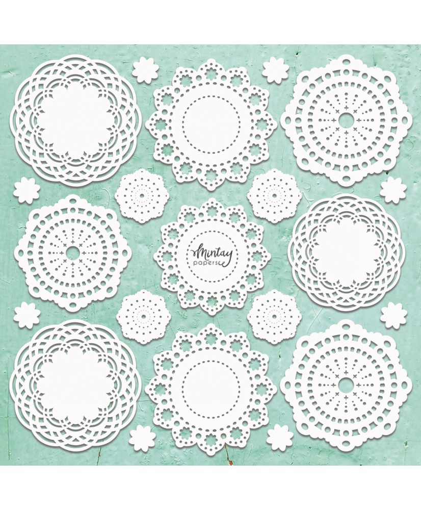 Mintay Chippies - Decor - Doilies 2