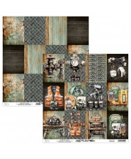 12 x 12 Paper Set - Mr. Fix It