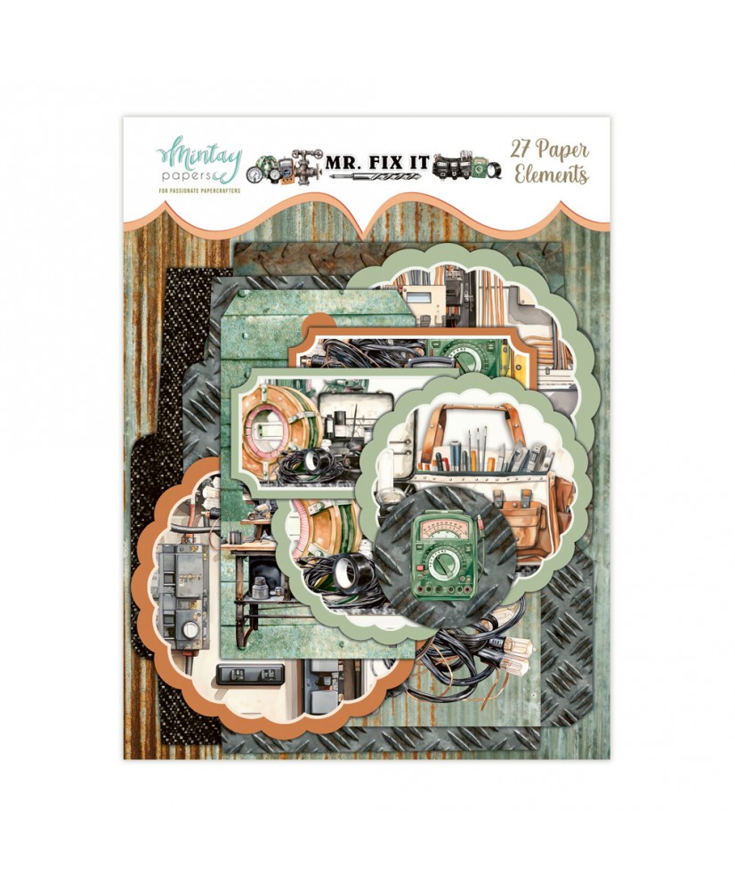 Mr. Fix It - Paper Elements , 27 pcs