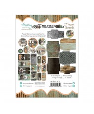 Paper Elements - Mr. Fix It, 27 pcs