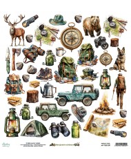 The Great Outdoor - 12 x 12 Elements Paper