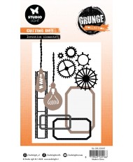 Cutting Die Invention Grunge 102x155 13 PC