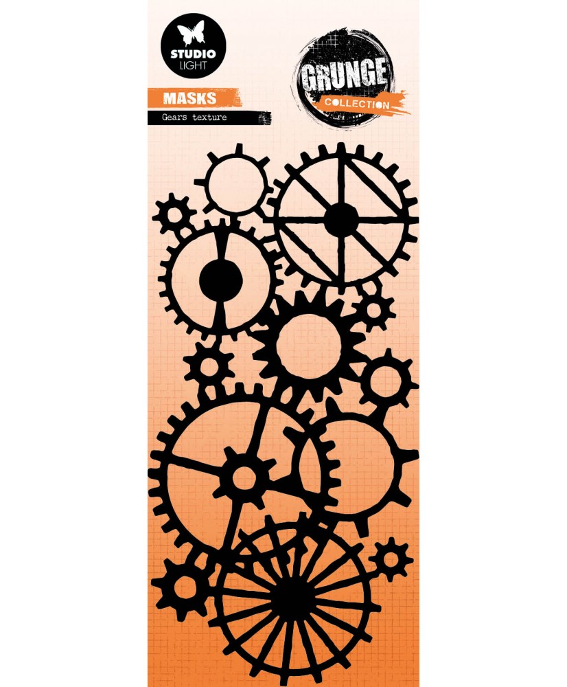 Mask Gears Texture Grunge 105x210