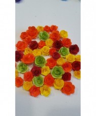 Quilling Roses White Large