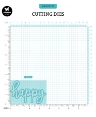 Cutting Die Happy 105x100 2 PC