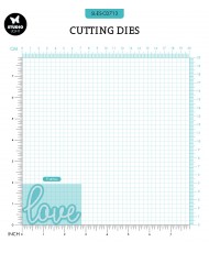 Cutting Die Love 105x100 2PC