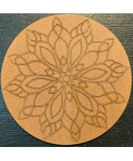 Mandala Board - The Leaf -...