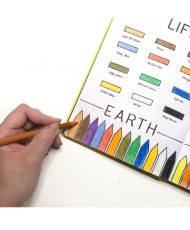 Woodless Pastel Pencils - Earth Colors - Set of 12