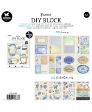SL Die-Cut Block Hydrangea Frames