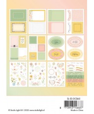 SL Die-Cut block Floral Pastel Frames