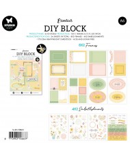 SL Die-Cut block Floral Pastel Frames