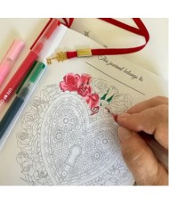 Red Key Art Journals