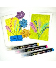 New Wildflowers Acrylic Brush Pens 12pcs