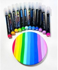 New Wildflowers Acrylic Brush Pens 12pcs