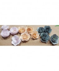 Quilling Roses White Small