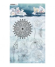 Clear Stamp Icy Florals...