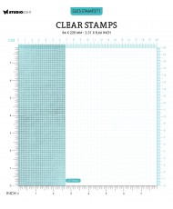 SL Clear Stamp Grid Background 68x204