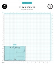 ABM Post card Clear Stamp 10x14cm