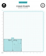 ABM Post card Clear Stamp