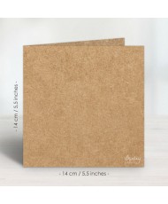 Greeting Card Base, 14 x 14...