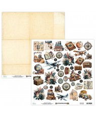 Traveller - 12 x 12 Elements Paper