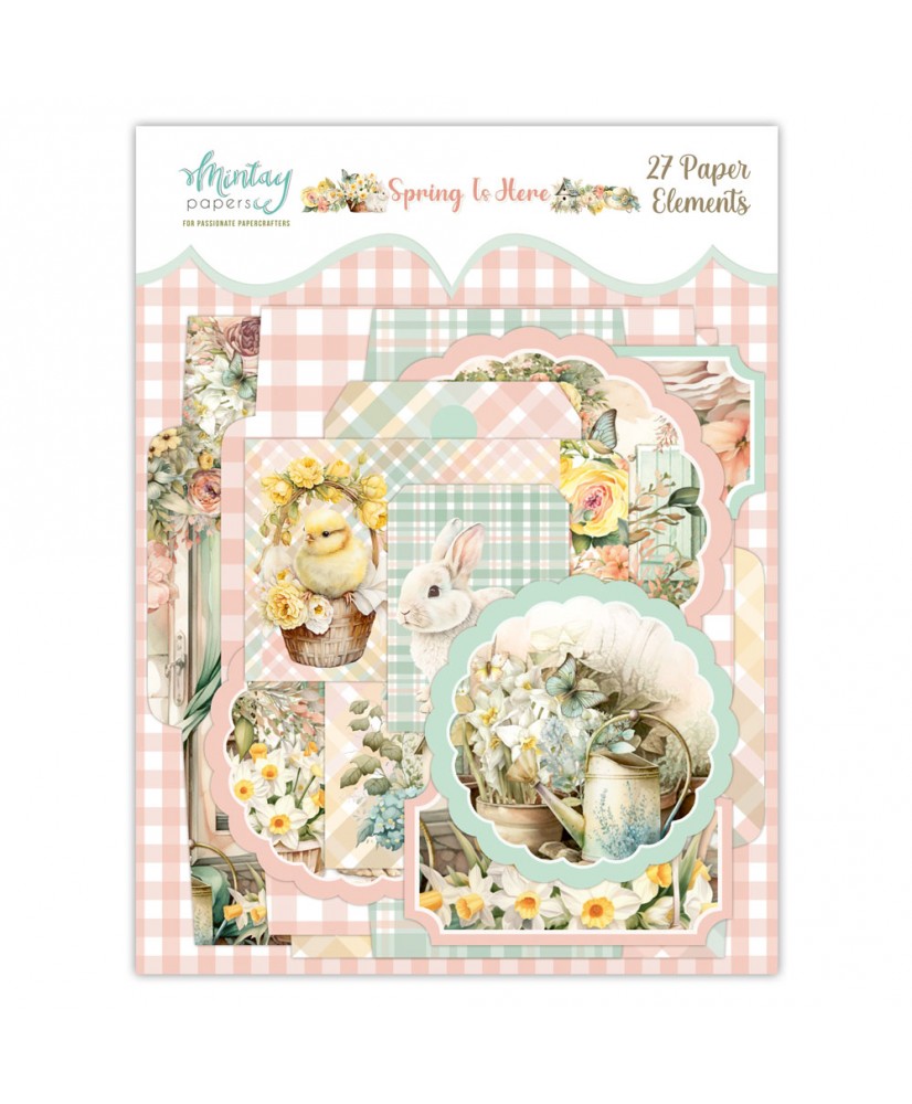 Paper Elements - Spring Is Here,27 pcs