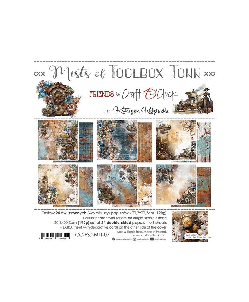 Mists of Toolbox Town - 20,3x20,3cm