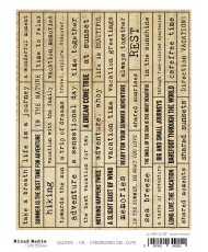 Quotes  Cardboard Die-Cuts...