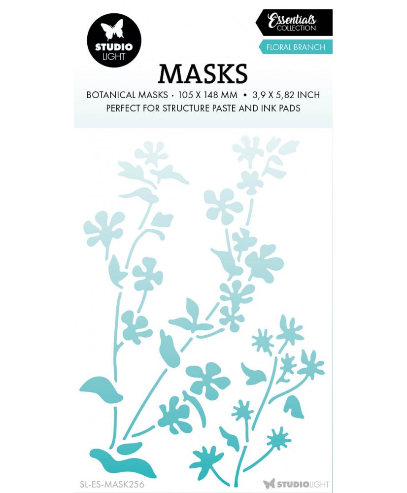 SL Mask Floral branch