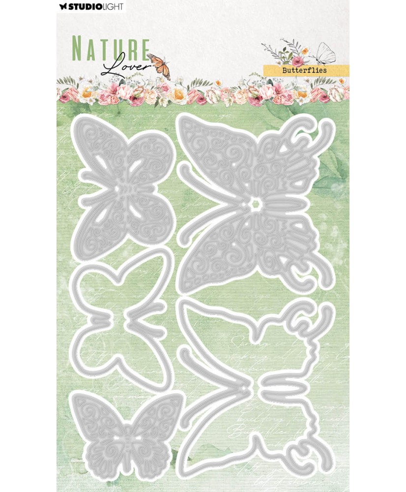 SL Cutting dies Butterflies Nature Lover 103x144x1mm 5 PC nr.769