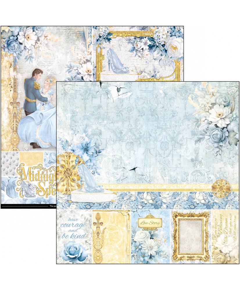 Midnight Spell  Paper Pad 8x8 12/Pkg