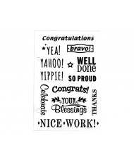 Congratulations Clear Stamp Set