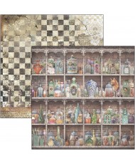 Wizard Academy  Patterns Pad 12x12 8/Pkg