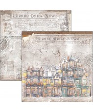 Wizard Academy  Patterns Pad 12x12 8/Pkg