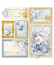 Vellum Midnight Spell Fussy Cut 6x6 6/Pkg