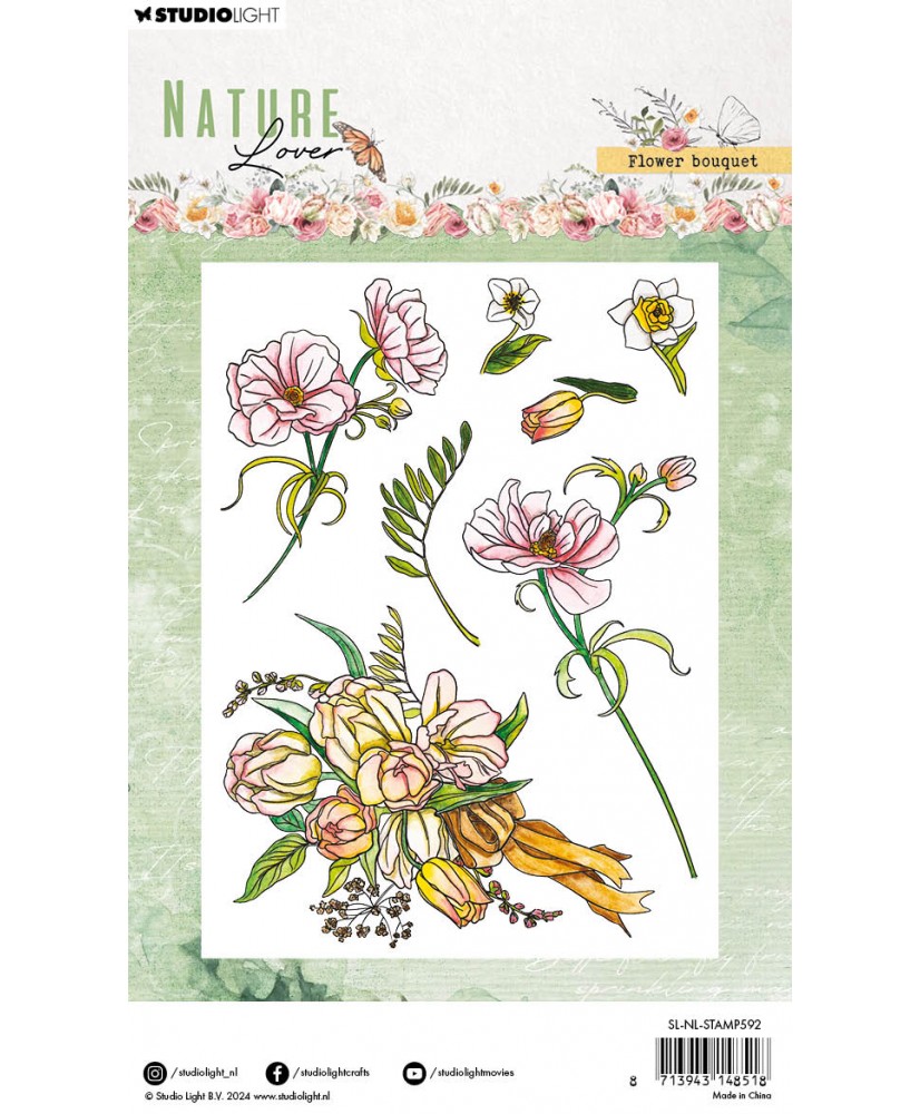 SL Clear Stamps Flower bouquet Nature Lover