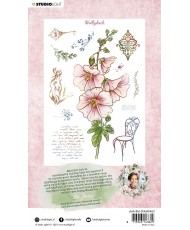 JMA Clear Stamp Hollyhock Romantic Moments