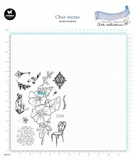 JMA Clear Stamp Hollyhock Romantic Moments