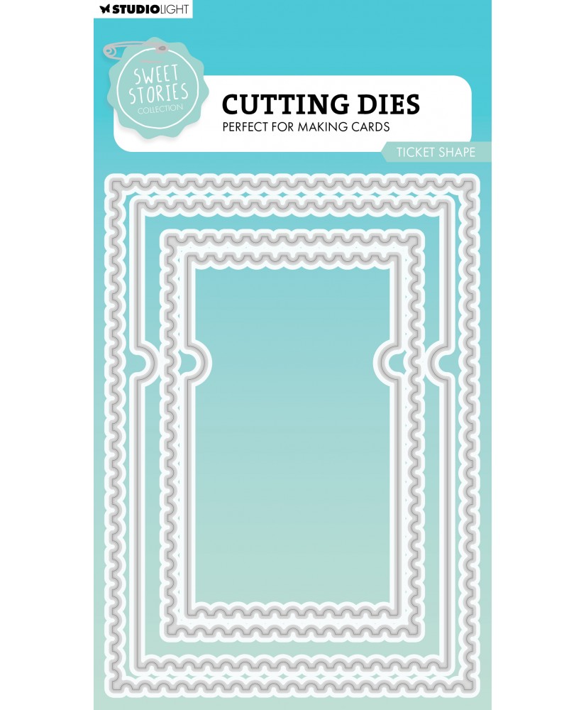 SL Cutting Die Ticket Shape Sweet Stories